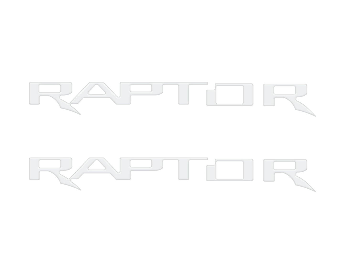 Hood Cowl Emblem Inserts Fits 2021-2026 Ford F-150/Bronco Raptor by Tufskinz.com