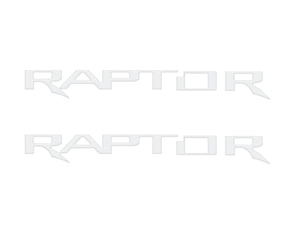 Hood Cowl Emblem Inserts Fits 2021-2026 Ford F-150/Bronco Raptor by Tufskinz.com