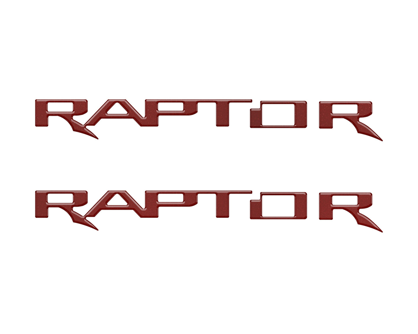 Hood Cowl Emblem Inserts Fits 2021-2026 Ford F-150/Bronco Raptor by Tufskinz.com