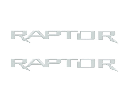 Hood Cowl Emblem Inserts Fits 2021-2026 Ford F-150/Bronco Raptor by Tufskinz.com