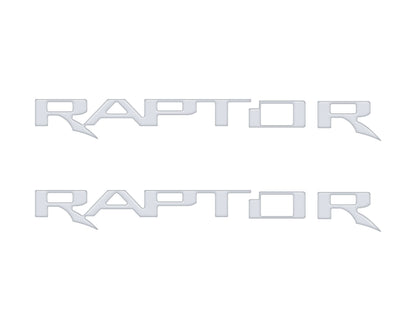 Hood Cowl Emblem Inserts Fits 2021-2026 Ford F-150/Bronco Raptor by Tufskinz.com