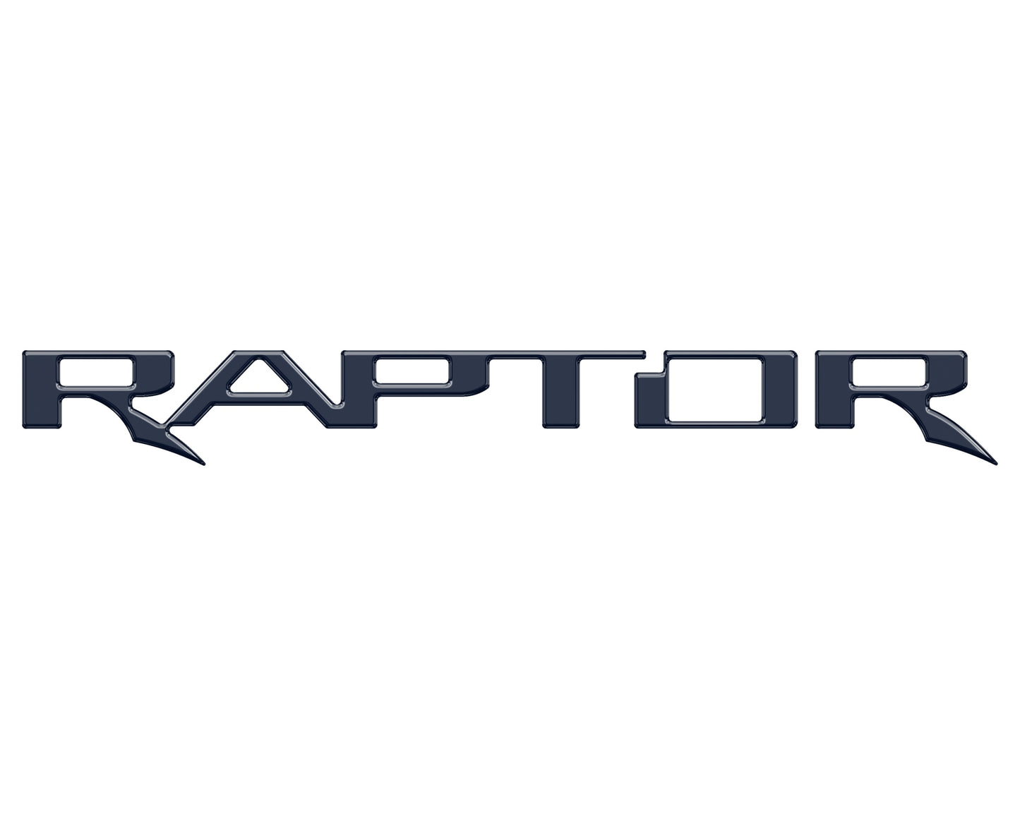 Raptor Tailgate Emblem Inserts Fits 2017-2026 Ford F-150 Raptor by Tufskinz.com