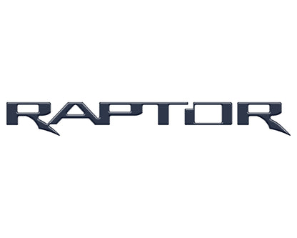 Raptor Tailgate Emblem Inserts Fits 2017-2026 Ford F-150 Raptor by Tufskinz.com