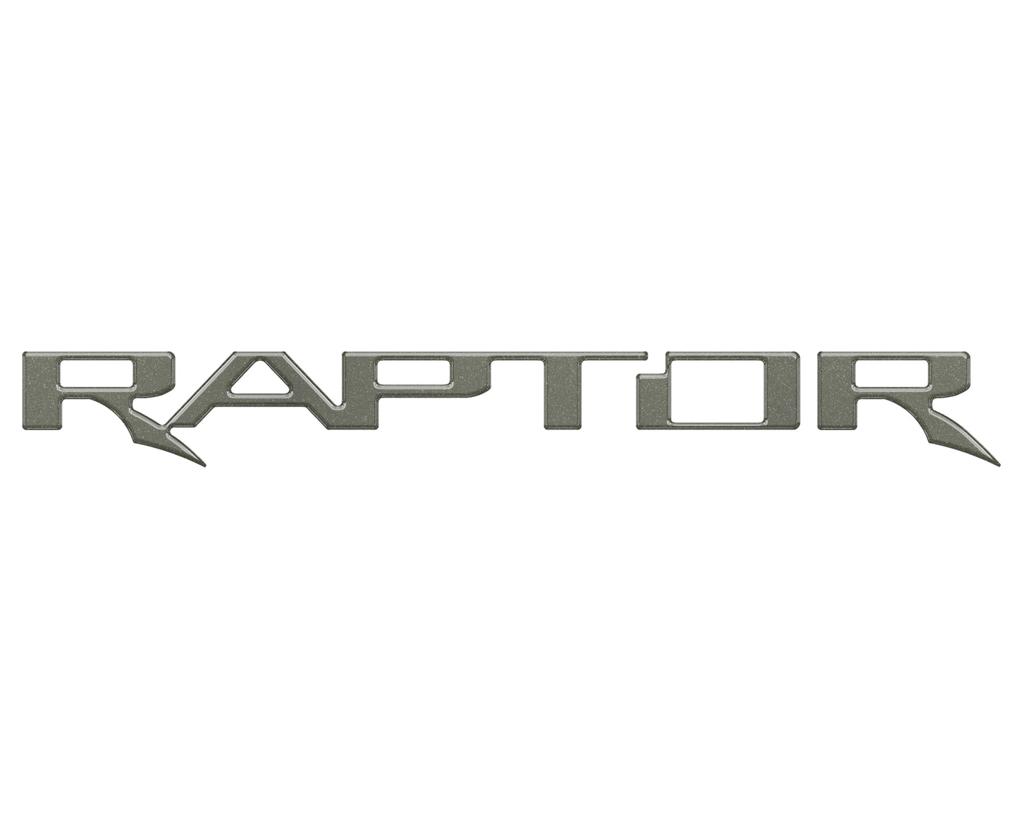 Raptor Tailgate Emblem Inserts Fits 2017-2026 Ford F-150 Raptor by Tufskinz.com