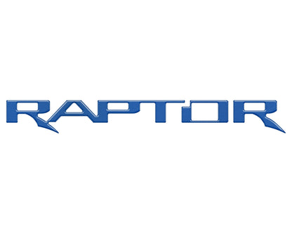 Raptor Tailgate Emblem Inserts Fits 2017-2026 Ford F-150 Raptor by Tufskinz.com