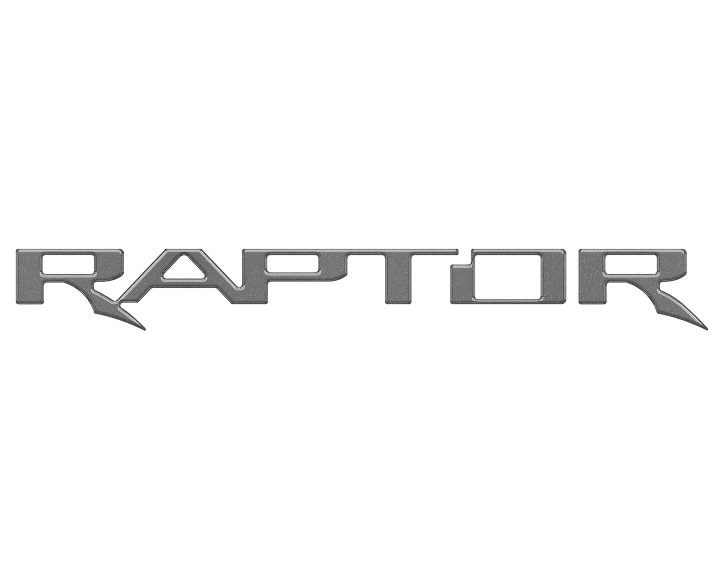 Raptor Tailgate Emblem Inserts Fits 2017-2026 Ford F-150 Raptor by Tufskinz.com