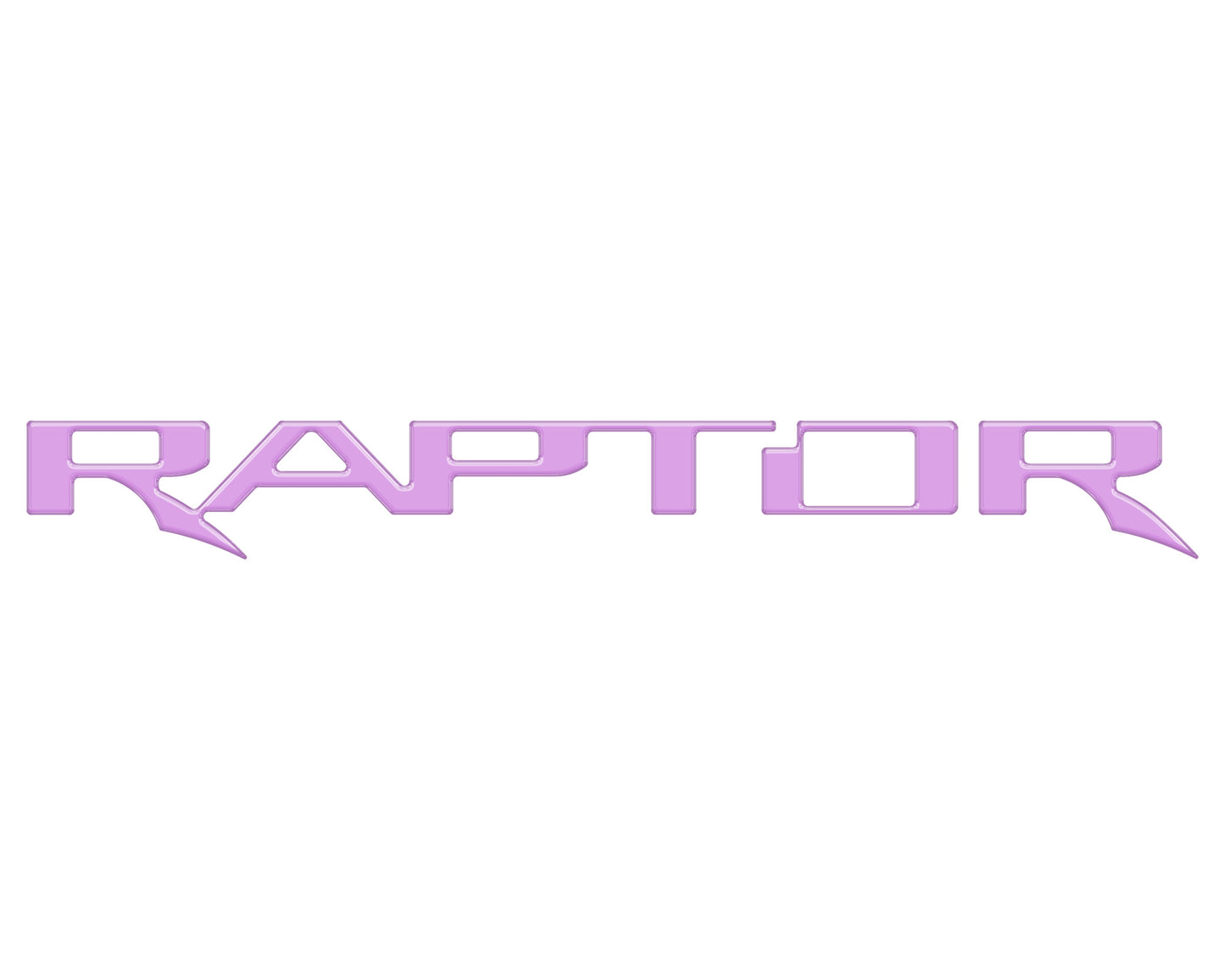 Raptor Tailgate Emblem Inserts Fits 2017-2026 Ford F-150 Raptor by Tufskinz.com