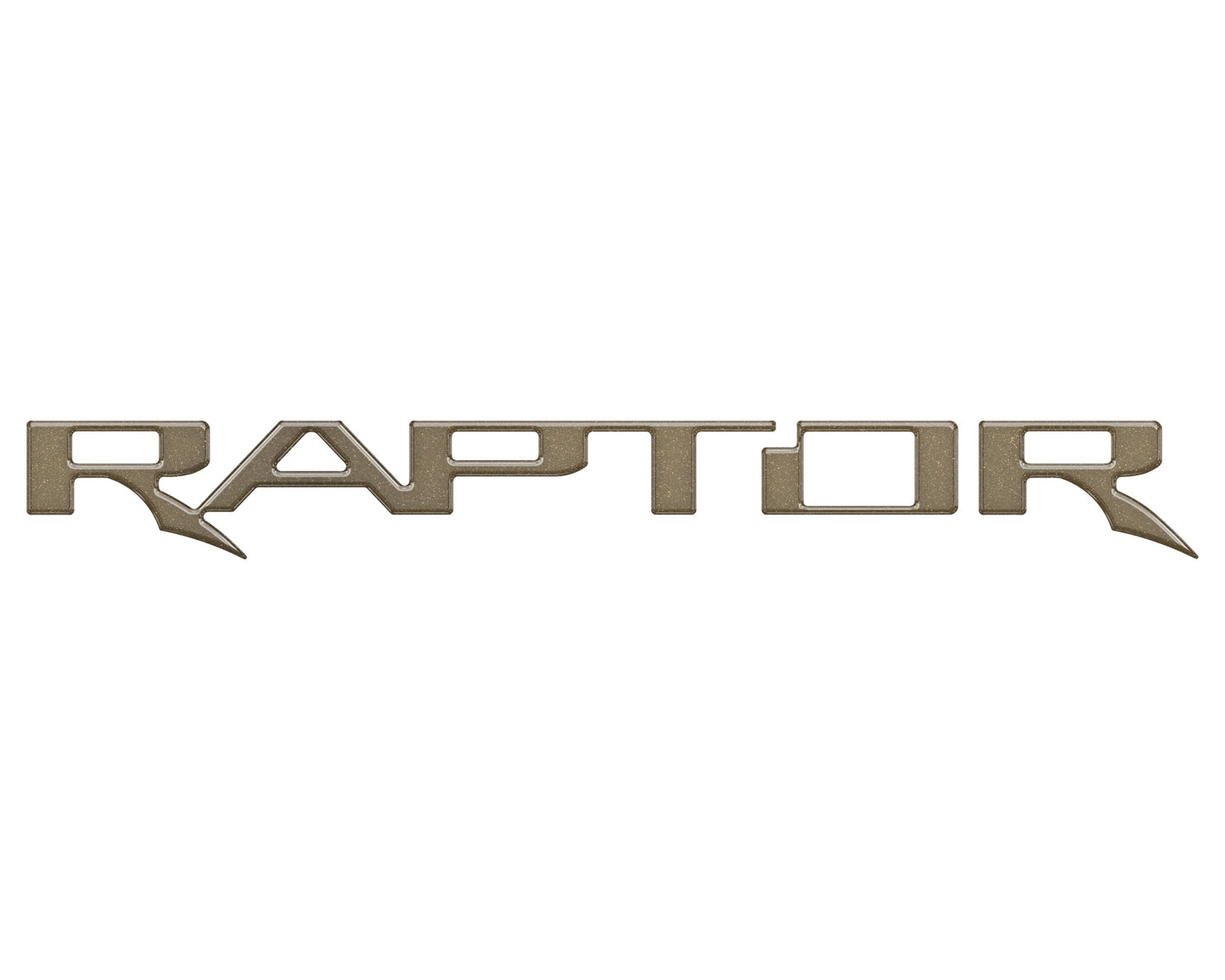 Raptor Tailgate Emblem Inserts Fits 2017-2026 Ford F-150 Raptor by Tufskinz.com