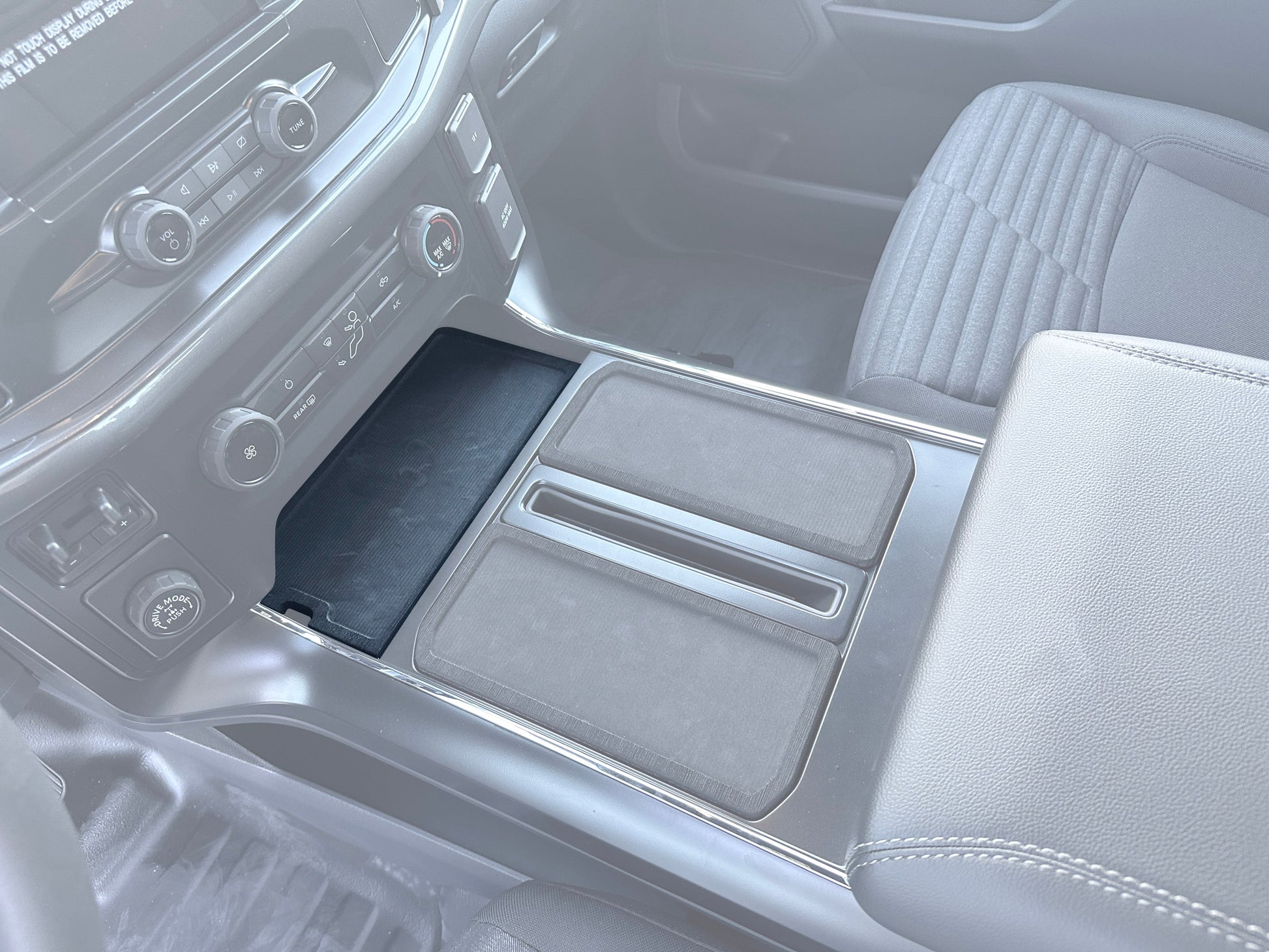Center Console Foam Tray Inserts Fits 2021-2026 Ford F-150 by Tufskinz.com