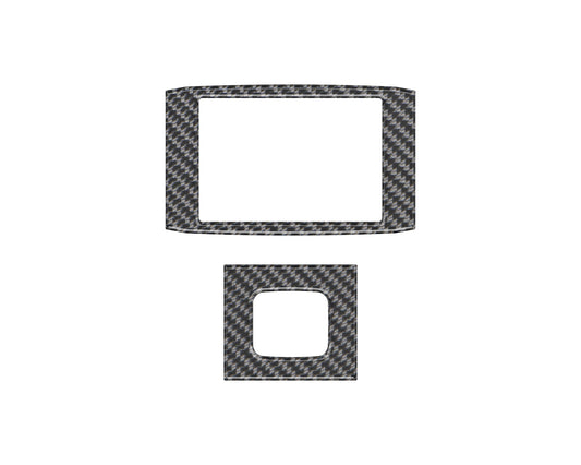 Rear Center Console U.S.B Port Overlay Fits 2021-2026 Ford F-150 by Tufskinz.com