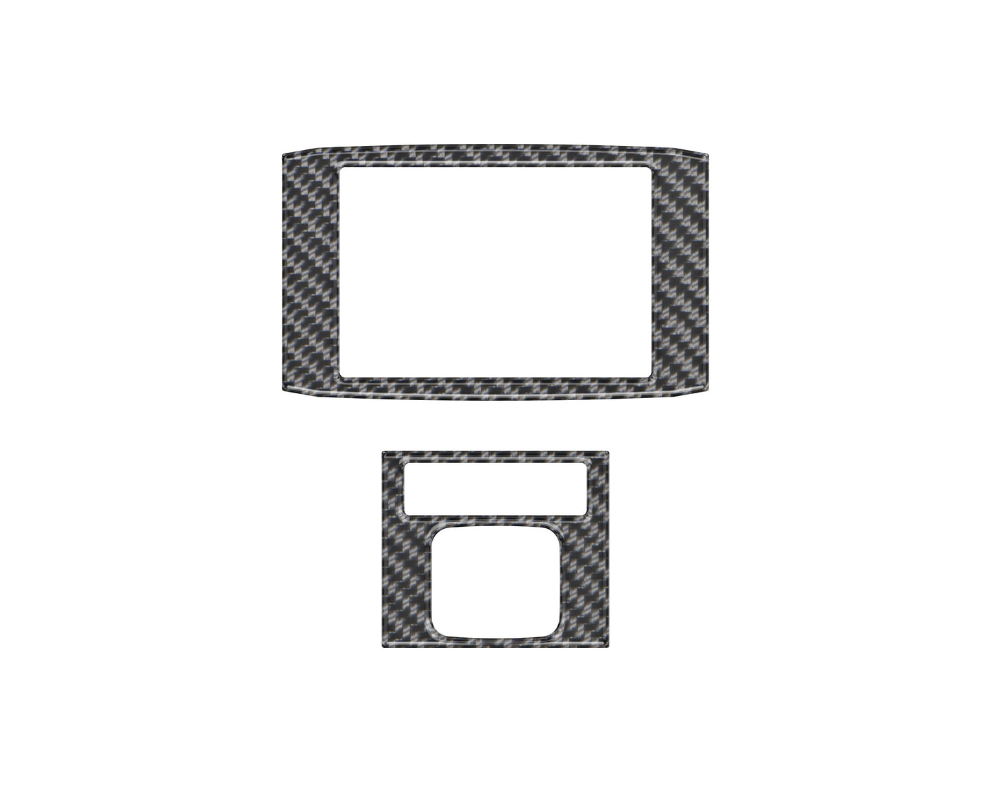 Rear Center Console U.S.B Port Overlay Fits 2021-2026 Ford F-150 by Tufskinz.com