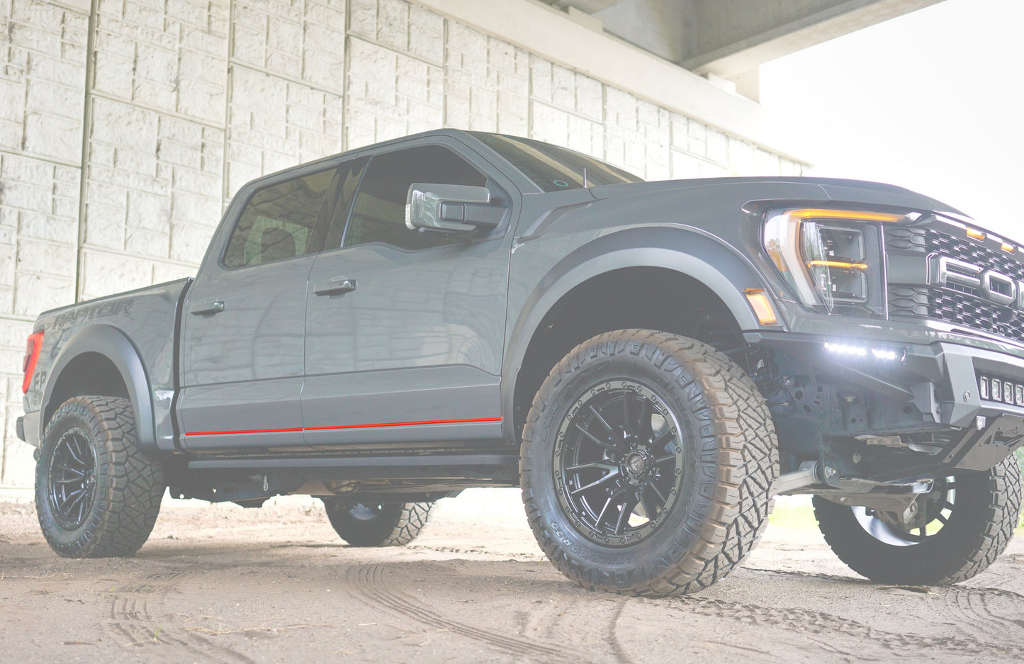 Lower Door Line Accent Trim Fits 2021-2026 Ford F-150 by Tufskinz.com