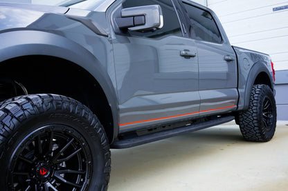 Lower Door Line Accent Trim Fits 2021-2026 Ford F-150 by Tufskinz.com
