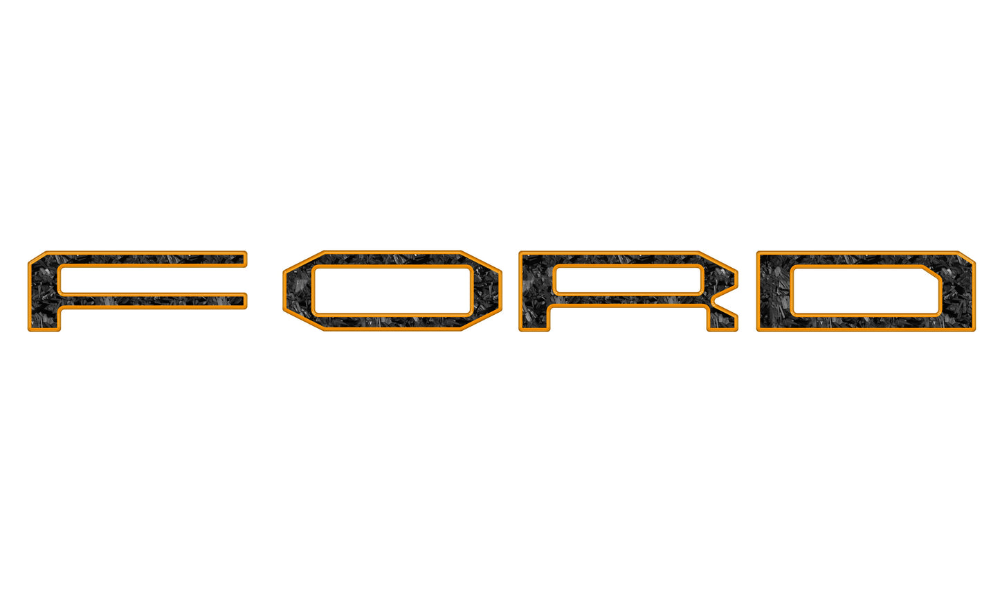 Raptor Front Grille Letters Fits 2021-2026 Ford F-150 Raptor by Tufskinz.com