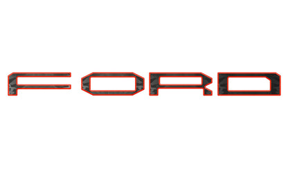 Raptor Front Grille Letters Fits 2021-2026 Ford F-150 Raptor by Tufskinz.com