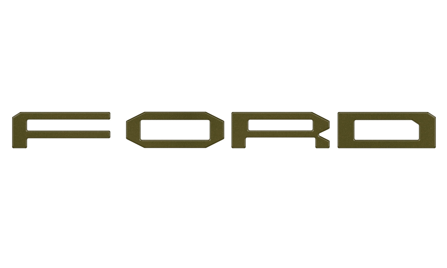 Raptor Front Grille Letters Fits 2021-2026 Ford F-150 Raptor by Tufskinz.com