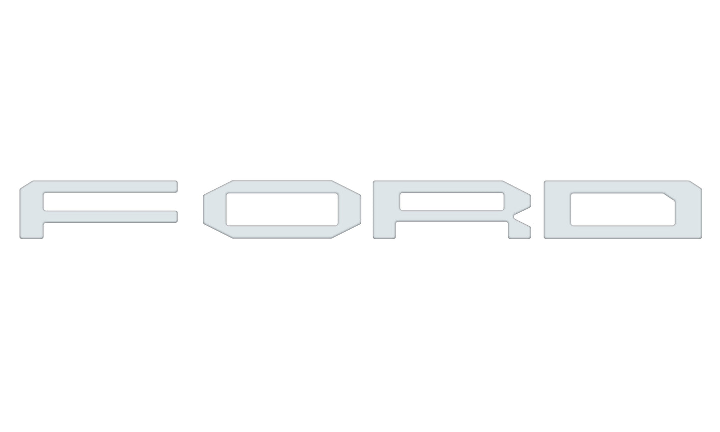 Raptor Front Grille Letters Fits 2021-2026 Ford F-150 Raptor by Tufskinz.com