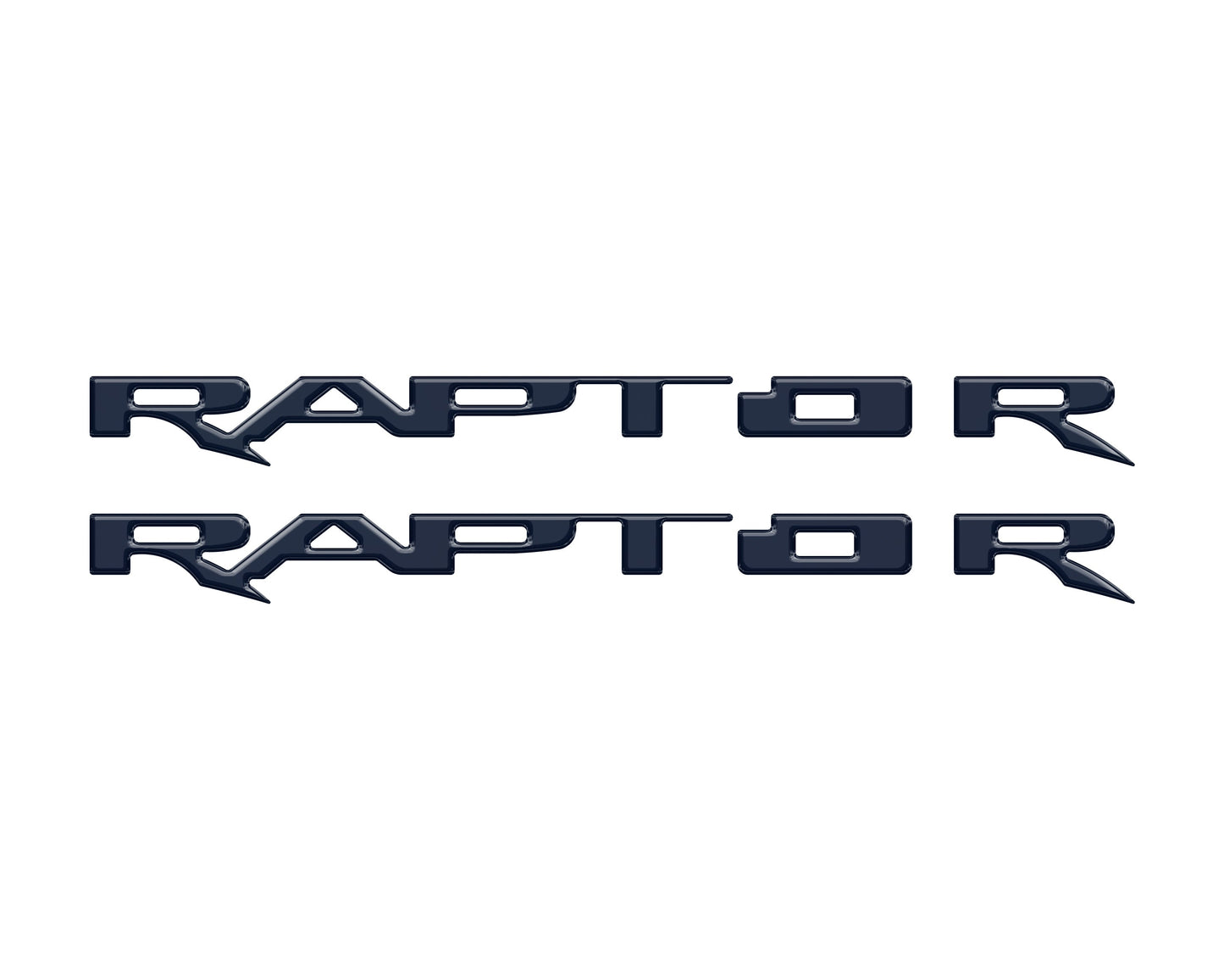 Running Board Emblem Overlays Fits 2017-2024 Ford F-150 Raptor by Tufskinz.com