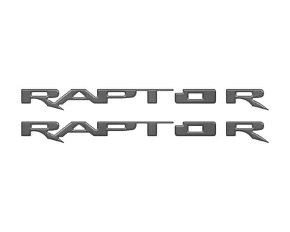 Running Board Emblem Overlays Fits 2017-2024 Ford F-150 Raptor by Tufskinz.com