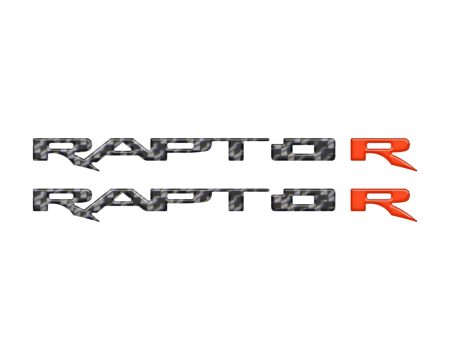 Running Board Emblem Overlays Fits 2017-2024 Ford F-150 Raptor by Tufskinz.com
