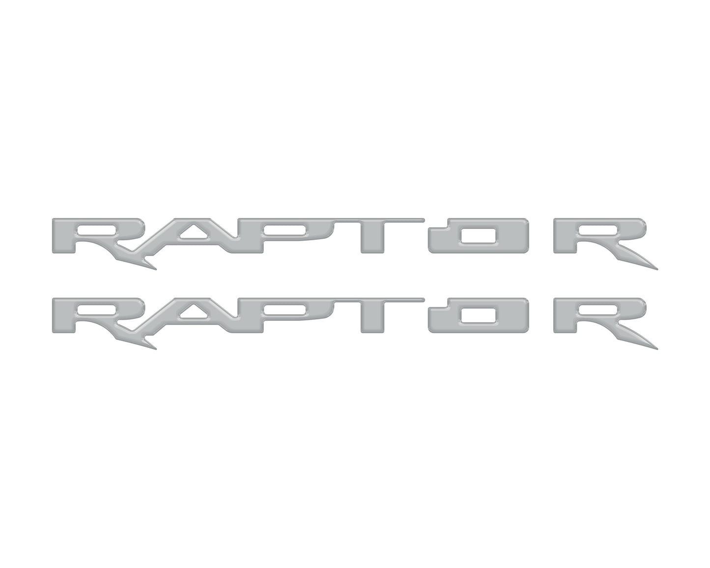 Running Board Emblem Overlays Fits 2017-2024 Ford F-150 Raptor by Tufskinz.com
