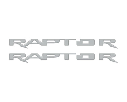 Running Board Emblem Overlays Fits 2017-2024 Ford F-150 Raptor by Tufskinz.com