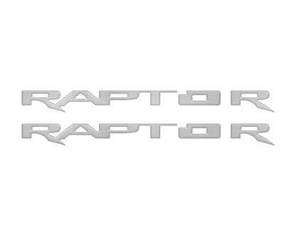 Running Board Emblem Overlays Fits 2017-2024 Ford F-150 Raptor by Tufskinz.com