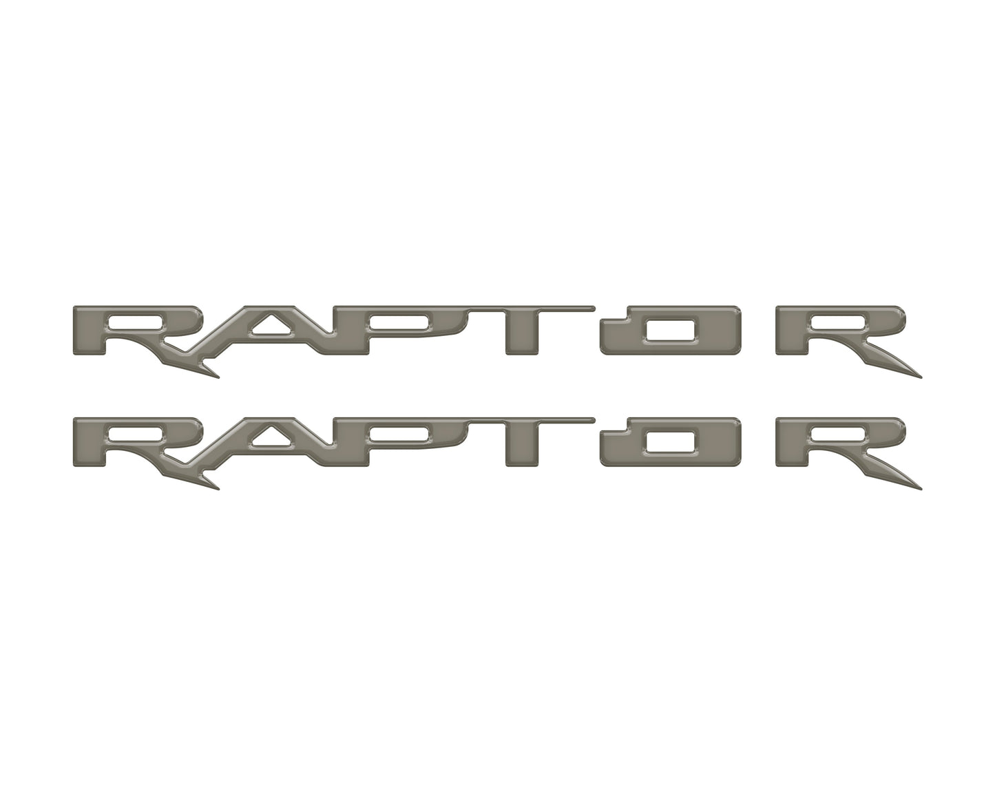 Running Board Emblem Overlays Fits 2017-2024 Ford F-150 Raptor by Tufskinz.com
