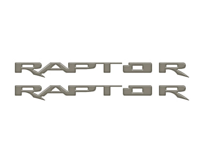 Running Board Emblem Overlays Fits 2017-2024 Ford F-150 Raptor by Tufskinz.com