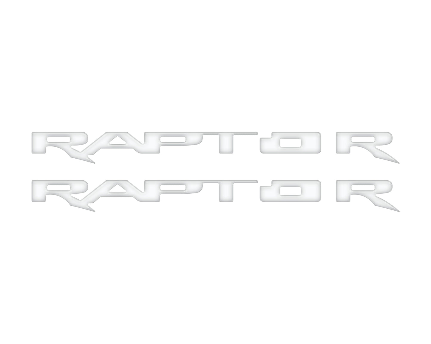 Running Board Emblem Overlays Fits 2017-2024 Ford F-150 Raptor by Tufskinz.com