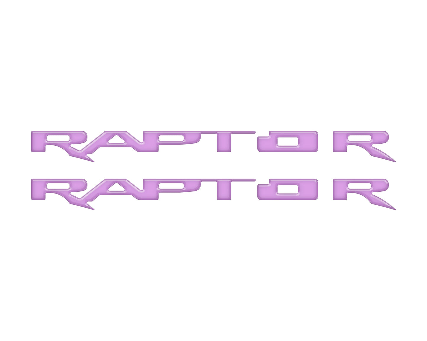 Running Board Emblem Overlays Fits 2017-2024 Ford F-150 Raptor by Tufskinz.com