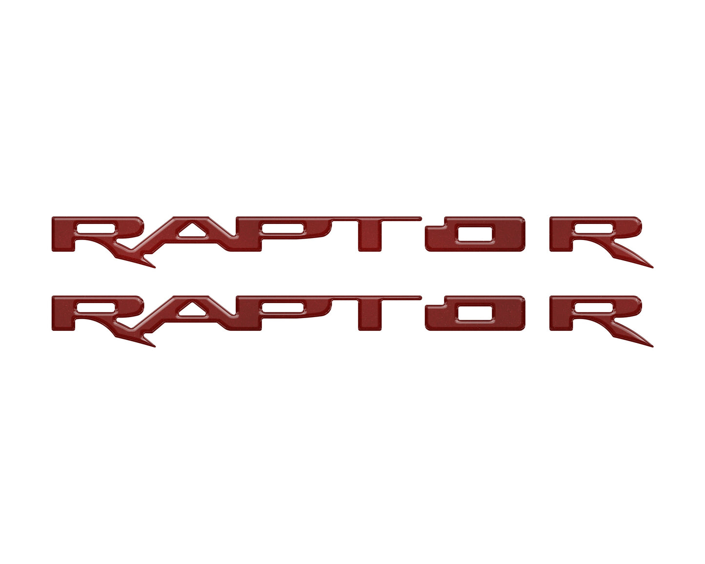 Running Board Emblem Overlays Fits 2017-2024 Ford F-150 Raptor by Tufskinz.com