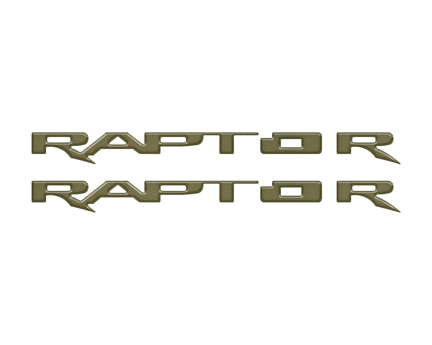 Running Board Emblem Overlays Fits 2017-2024 Ford F-150 Raptor by Tufskinz.com