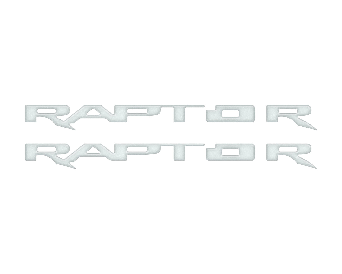 Running Board Emblem Overlays Fits 2017-2024 Ford F-150 Raptor by Tufskinz.com