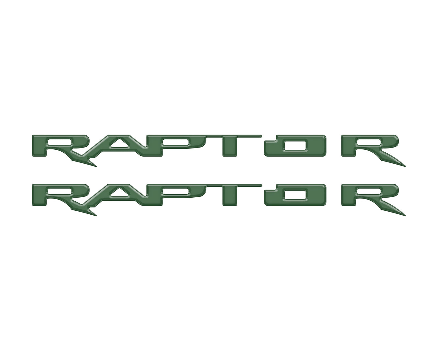 Running Board Emblem Overlays Fits 2017-2024 Ford F-150 Raptor by Tufskinz.com