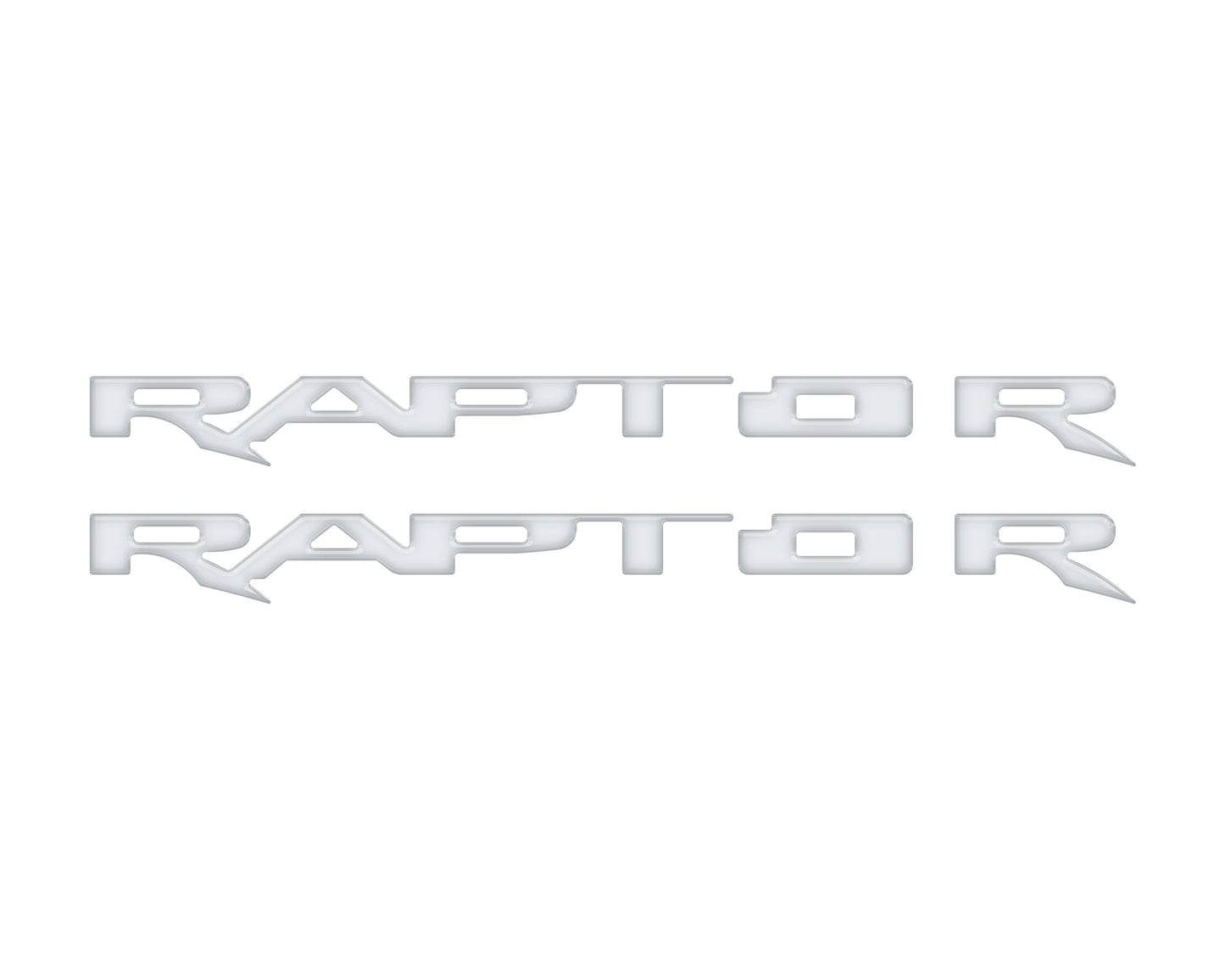 Running Board Emblem Overlays Fits 2017-2024 Ford F-150 Raptor by Tufskinz.com