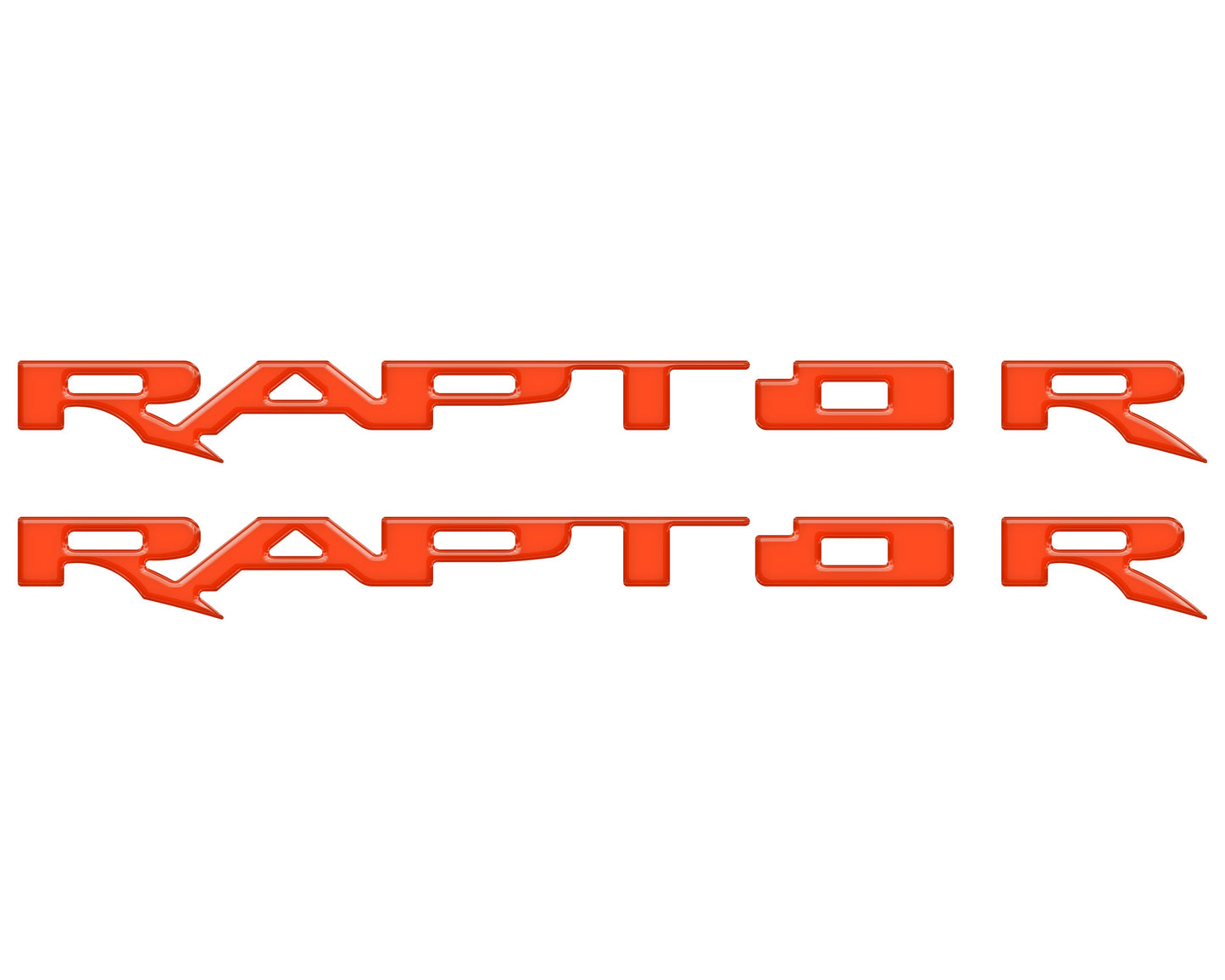 Running Board Emblem Overlays Fits 2017-2024 Ford F-150 Raptor by Tufskinz.com