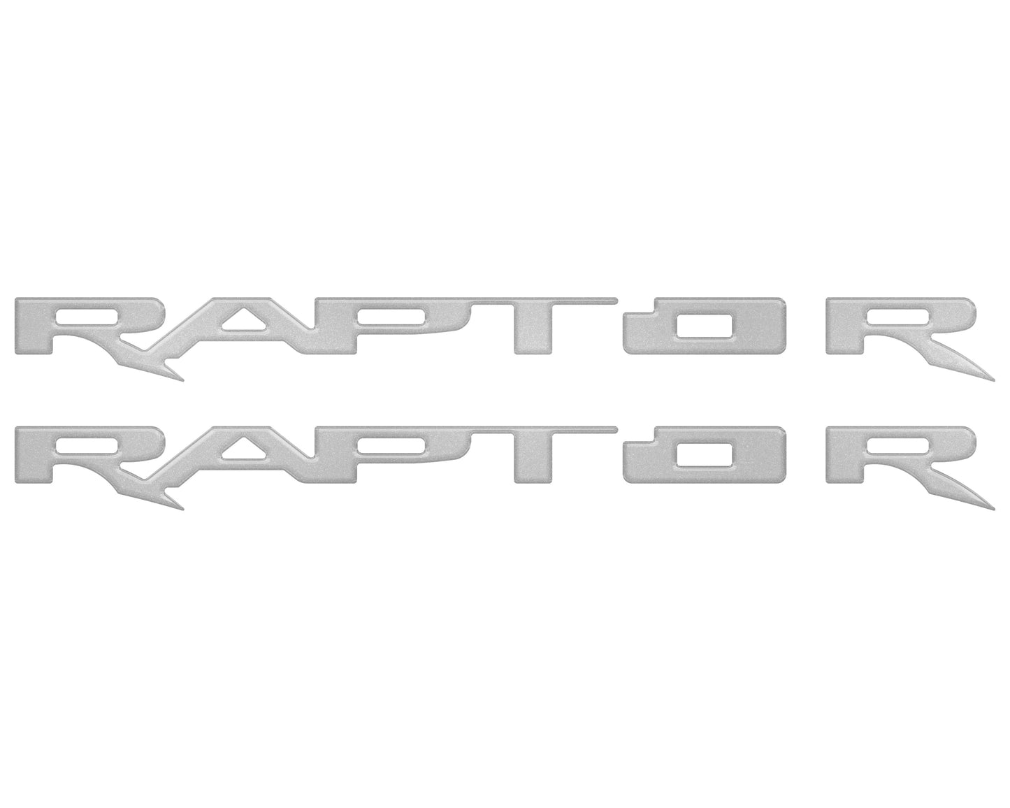 Running Board Emblem Overlays Fits 2017-2024 Ford F-150 Raptor by Tufskinz.com