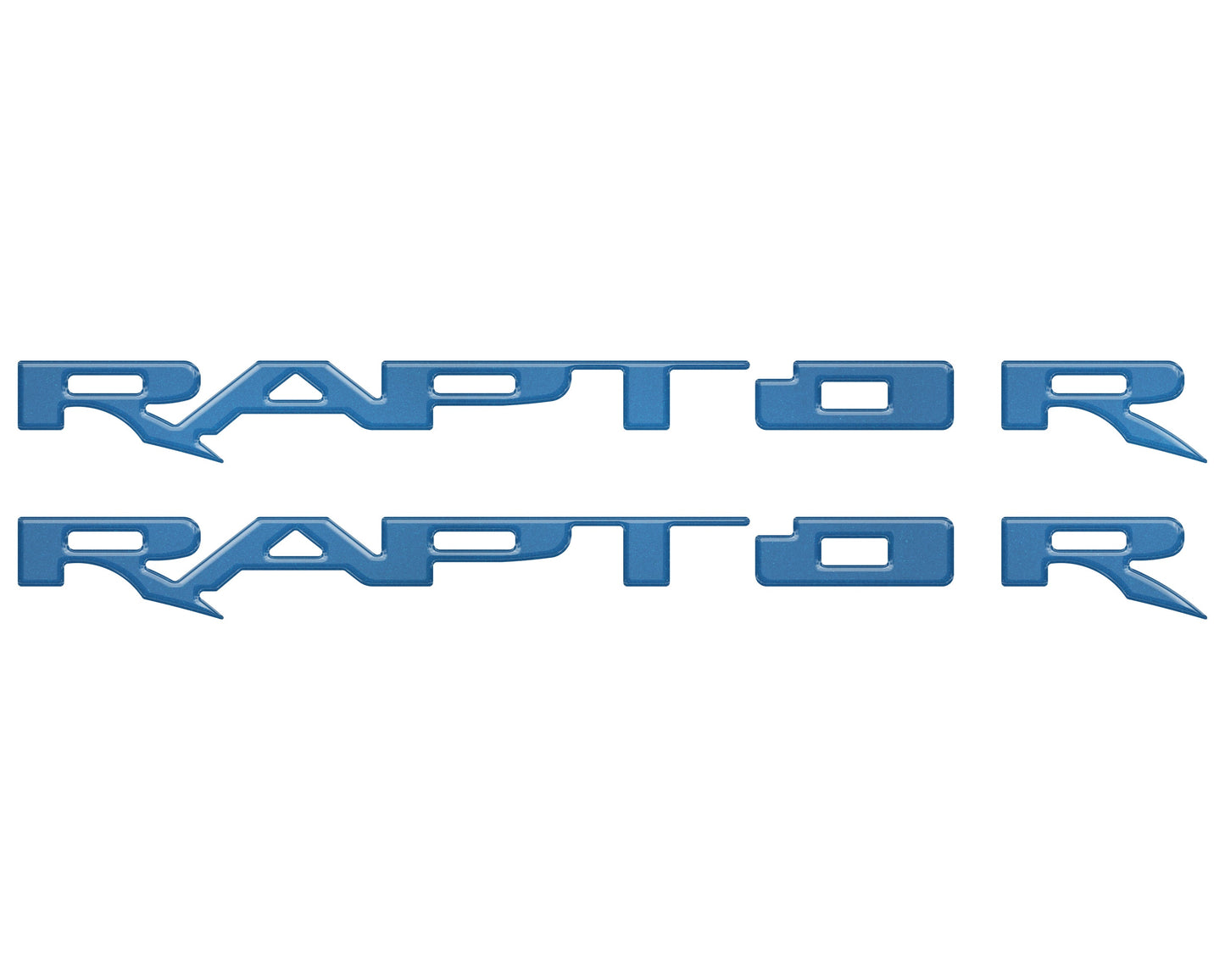 Running Board Emblem Overlays Fits 2017-2024 Ford F-150 Raptor by Tufskinz.com