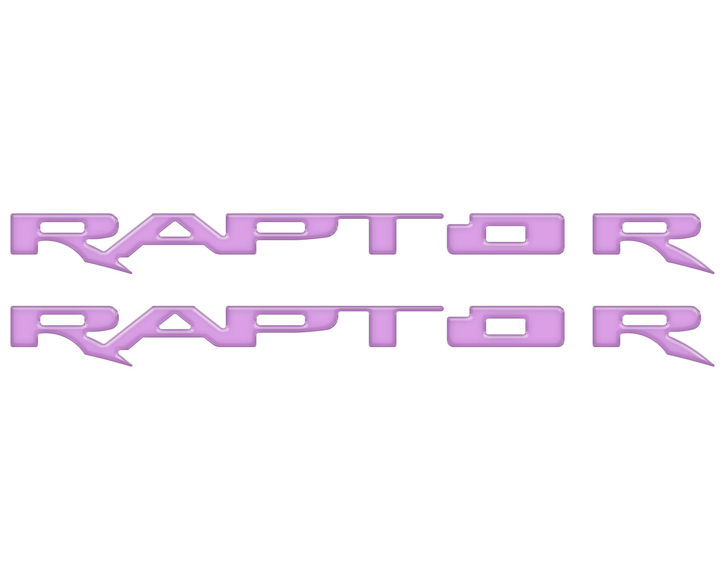 Running Board Emblem Overlays Fits 2017-2024 Ford F-150 Raptor by Tufskinz.com