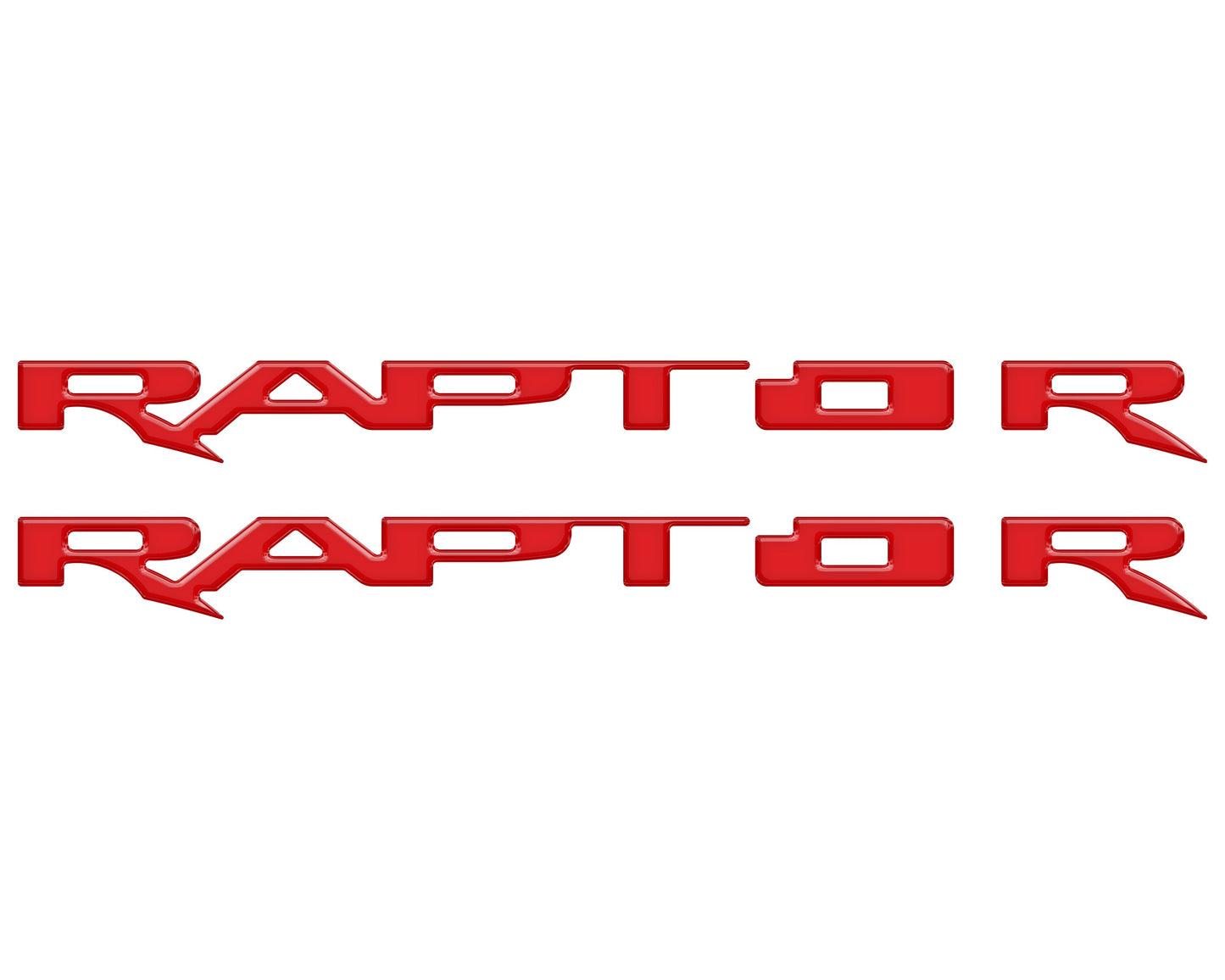 Running Board Emblem Overlays Fits 2017-2024 Ford F-150 Raptor by Tufskinz.com