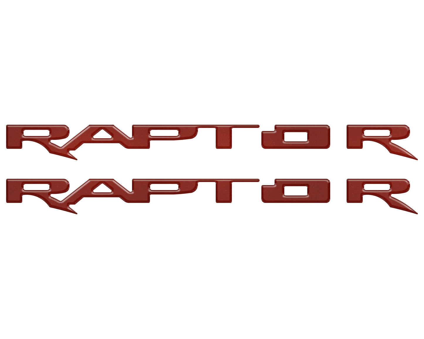 Running Board Emblem Overlays Fits 2017-2024 Ford F-150 Raptor by Tufskinz.com