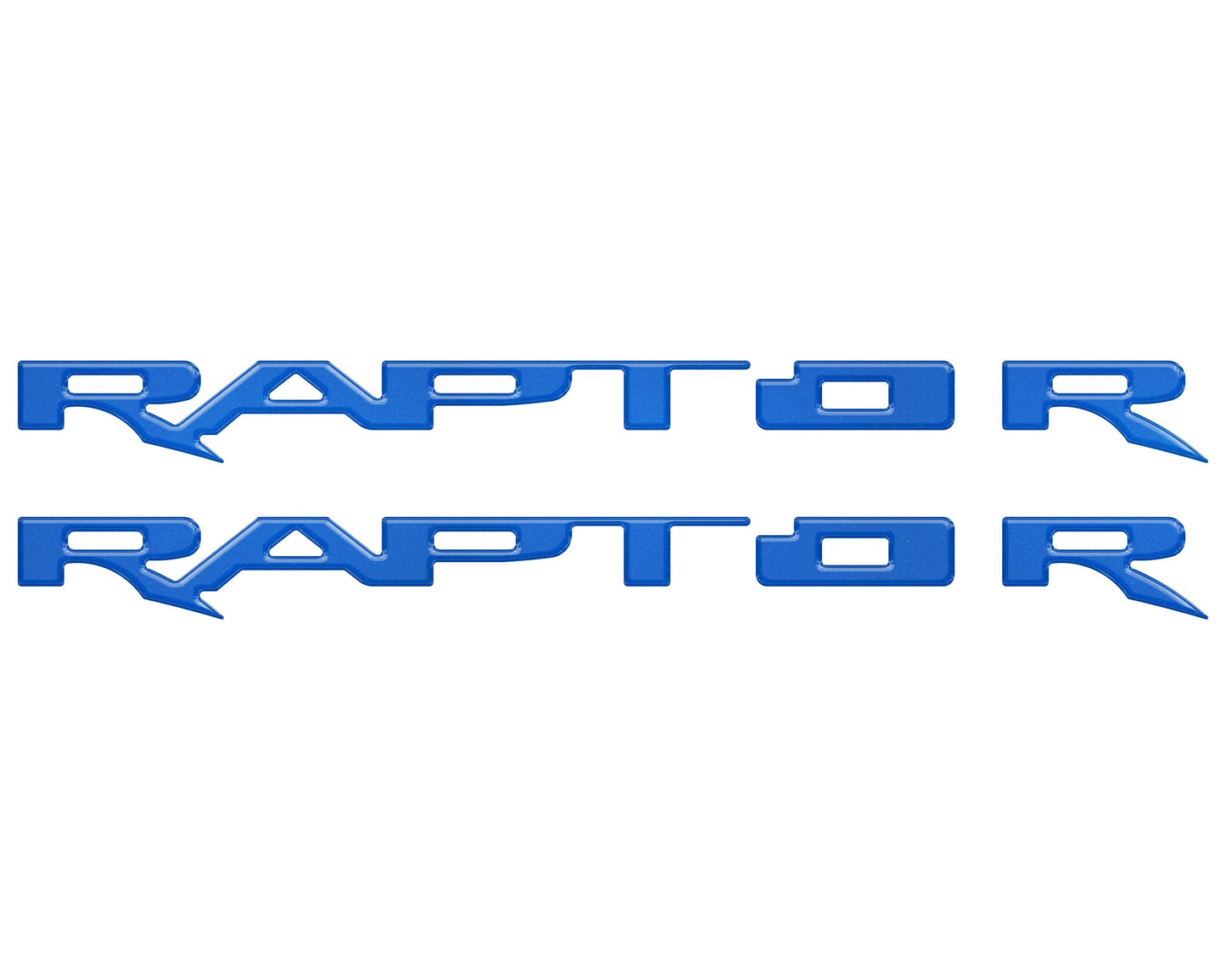 Running Board Emblem Overlays Fits 2017-2024 Ford F-150 Raptor by Tufskinz.com