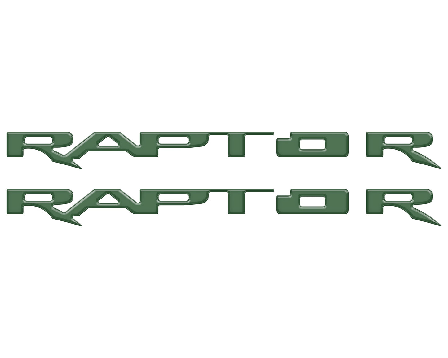 Running Board Emblem Overlays Fits 2017-2024 Ford F-150 Raptor by Tufskinz.com