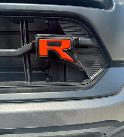 Raptor "R" Grille Letter Inserts Fits 2022-2026 Ford F-150 by Tufskinz.com