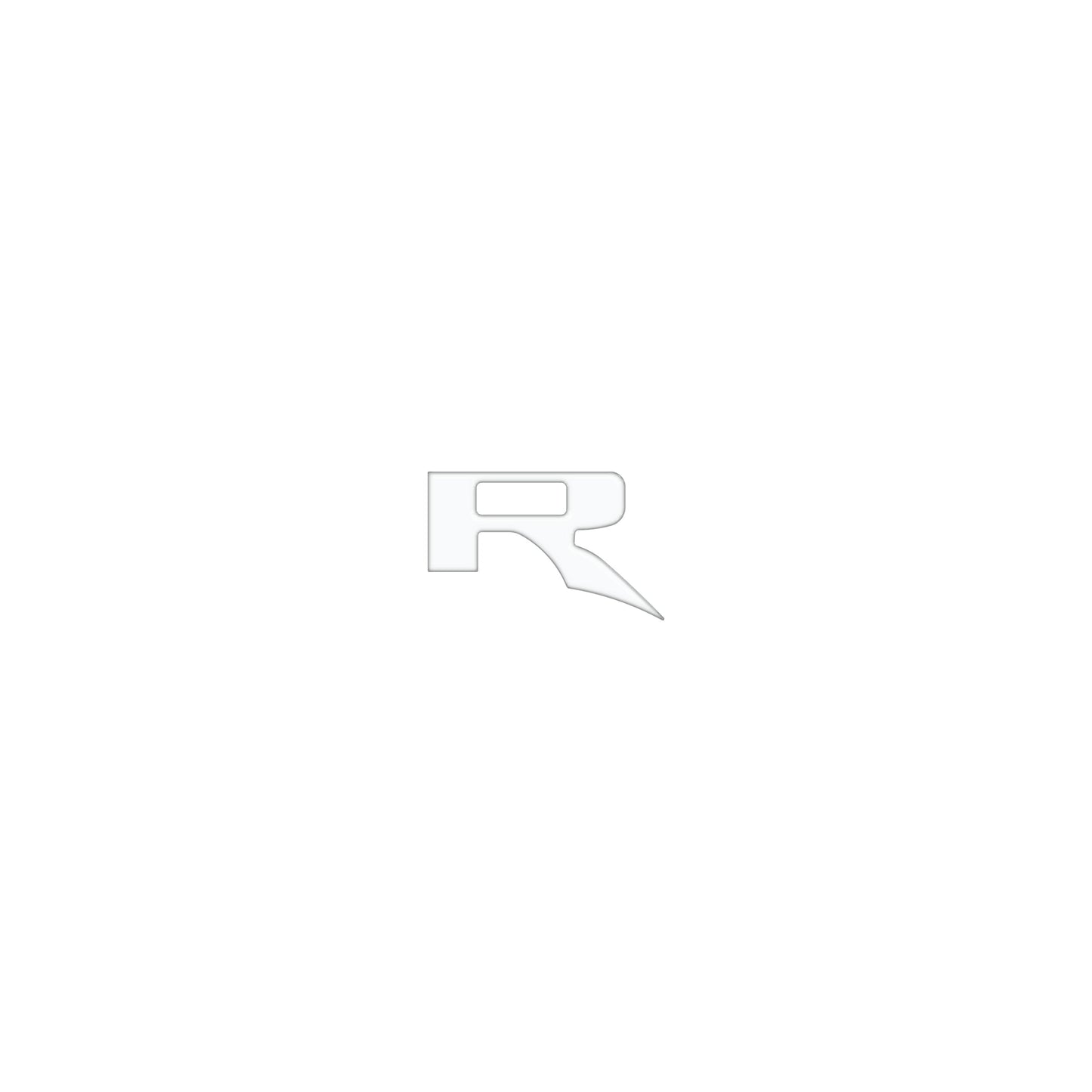 Raptor "R" Grille Letter Inserts Fits 2022-2026 Ford F-150 by Tufskinz.com