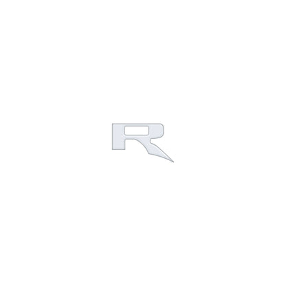 Raptor "R" Grille Letter Inserts Fits 2022-2026 Ford F-150 by Tufskinz.com