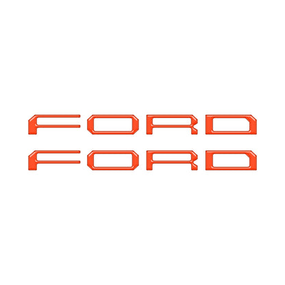 Tremor Running Board Letter Inserts Fits 2021-2024 Ford F-150 by Tufskinz.com