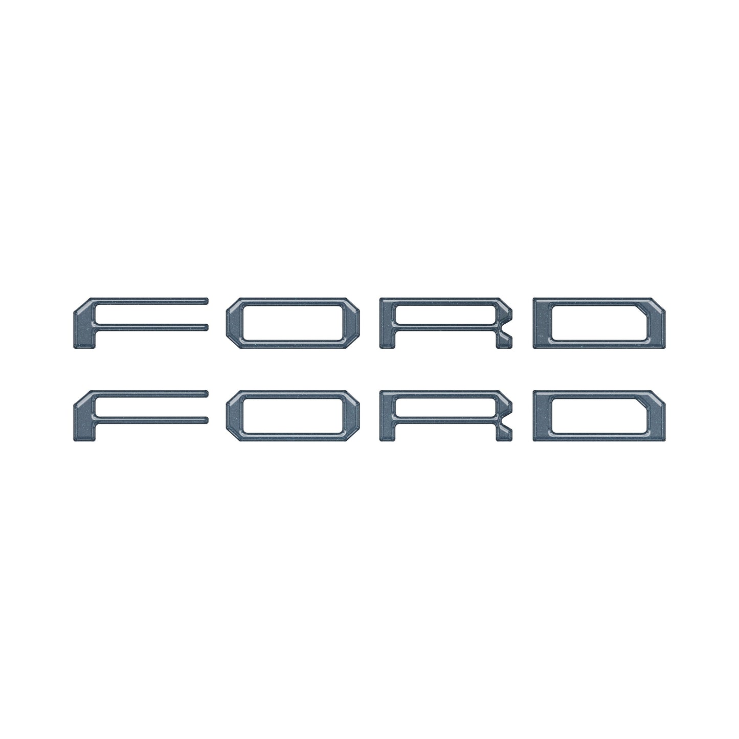 Tremor Running Board Letter Inserts Fits 2021-2024 Ford F-150 by Tufskinz.com