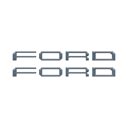 Tremor Running Board Letter Inserts Fits 2021-2024 Ford F-150 by Tufskinz.com